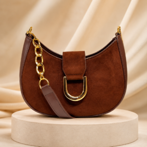 Elegant Buckle Shoulder Bag